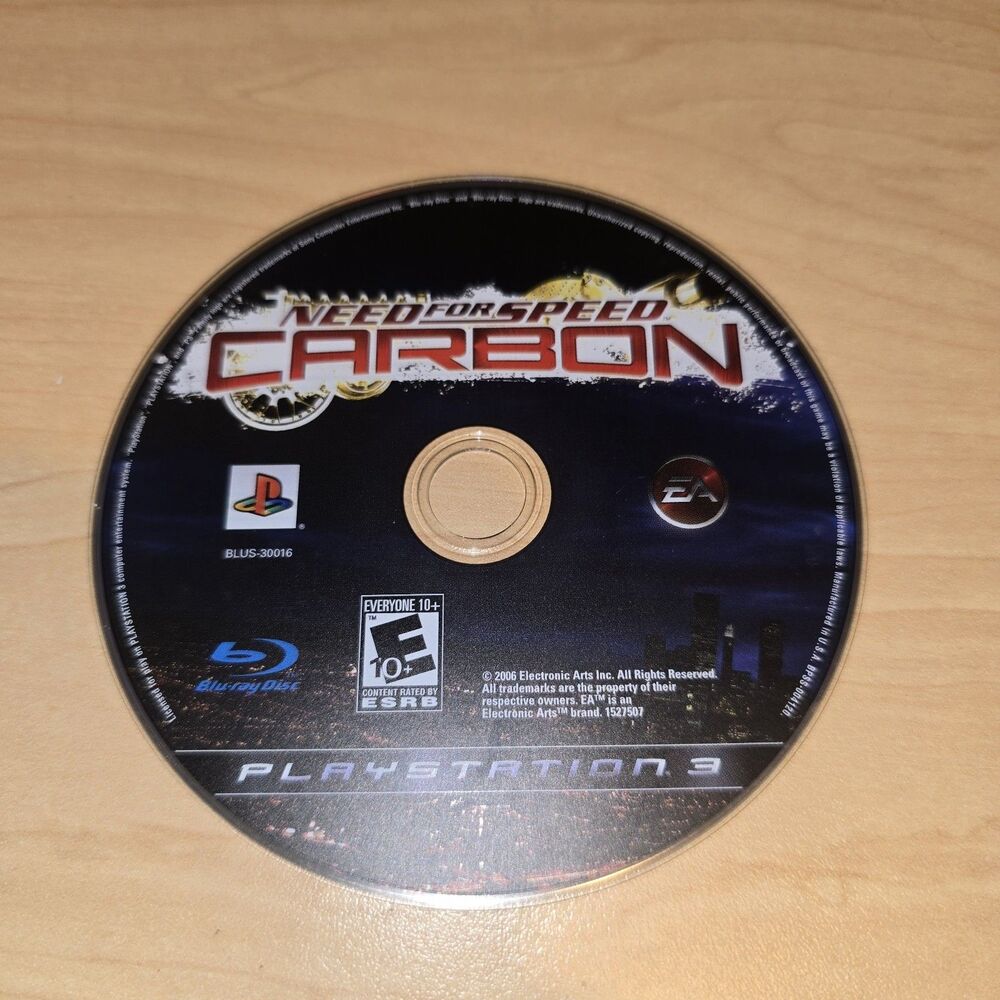 Need For Speed Carbon PS3 Disc Only